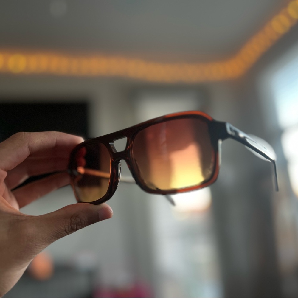 Crap eyewear - Spaced Ranger with rose sunset gradient lens. Barely worn